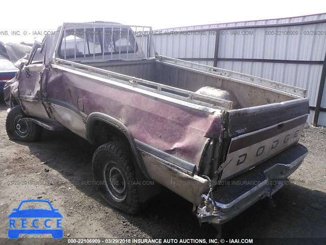 1992 DODGE W-SERIES W200/W250 1B7KM26C1NS563659 Bild 2