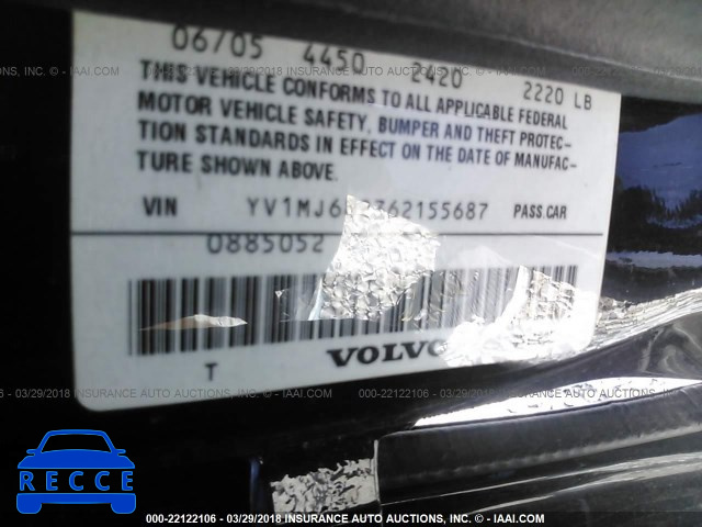 2006 VOLVO V50 T5 YV1MJ682362155687 image 8