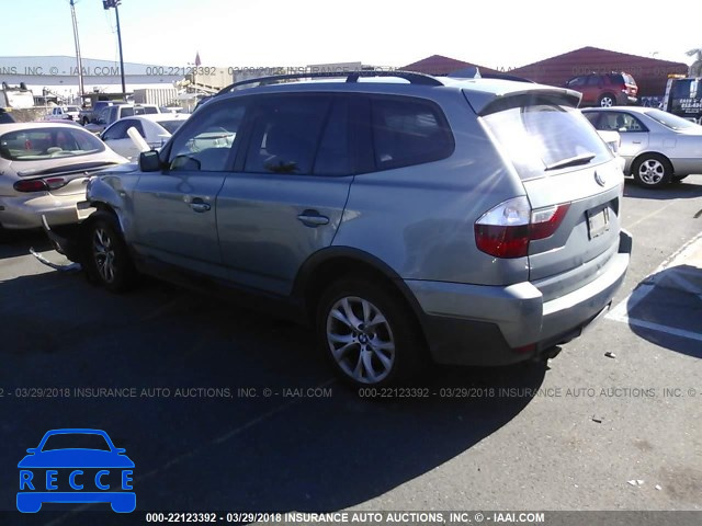 2009 BMW X3 XDRIVE30I WBXPC93419WJ30388 зображення 2