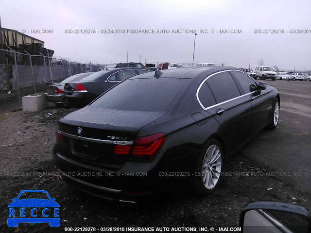 2013 BMW 750 LXI WBAYF8C55DD140659 image 3