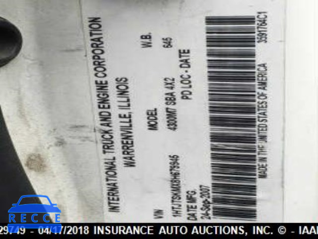 2008 INTERNATIONAL 4000 4300 1HTJTSKMX8H679945 image 9