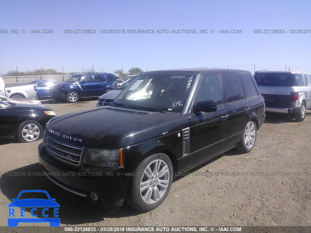 2011 LAND ROVER RANGE ROVER HSE LUXURY SALMF1D4XBA345206 image 1