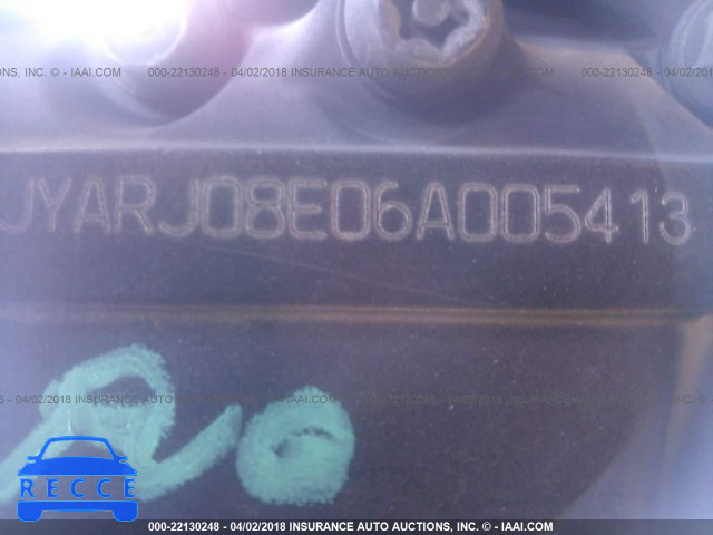 2006 YAMAHA FZ6 S JYARJ08E06A005413 зображення 9