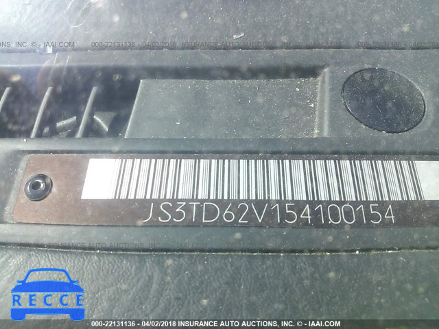 2005 SUZUKI GRAND VITARA LX/EX JS3TD62V154100154 image 8