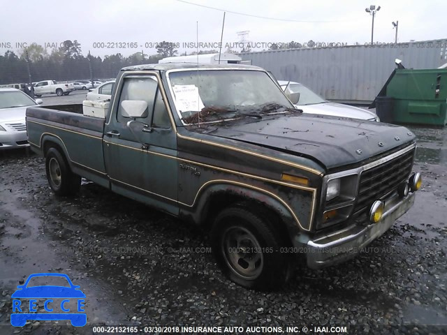1981 FORD F100 2FTCF10D6BCA26845 image 0