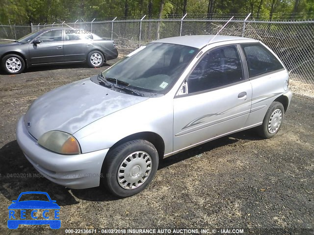 2000 CHEVROLET METRO LSI 2C1MR2221Y6731148 image 1