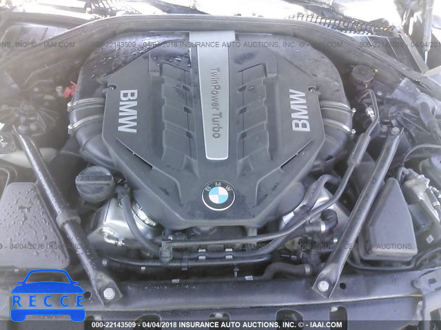 2014 BMW 750 LXI WBAYF8C50ED652993 зображення 9