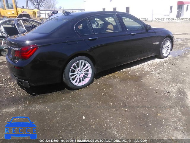 2014 BMW 750 LXI WBAYF8C50ED652993 зображення 3