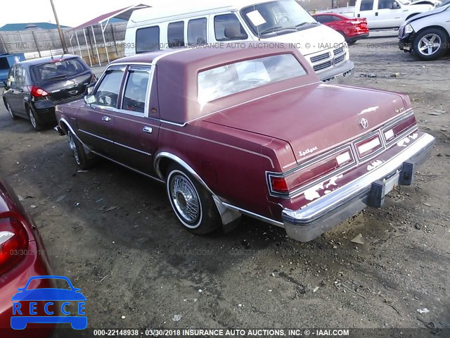 1983 CHRYSLER NEW YORKER FIFTH AVENUE 2C3BF66P8DR219187 Bild 2