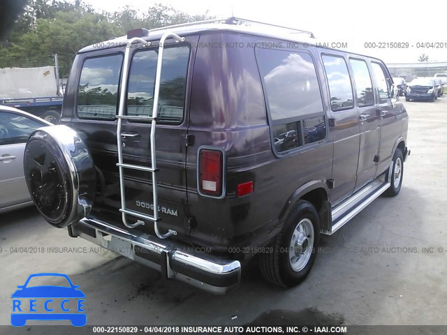 1993 DODGE RAM VAN B250 2B6HB21XXPK526332 зображення 3