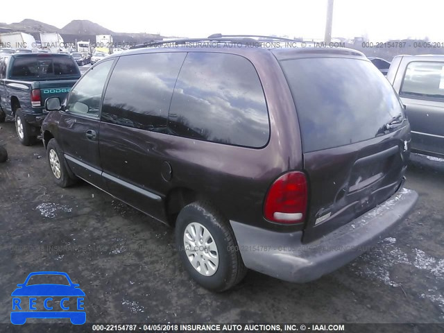 1997 PLYMOUTH VOYAGER 2P4FP2535VR142860 image 2