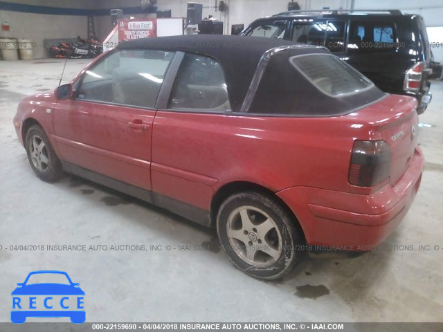 2000 VOLKSWAGEN CABRIO GLS 3VWDC21V4YM806587 image 2