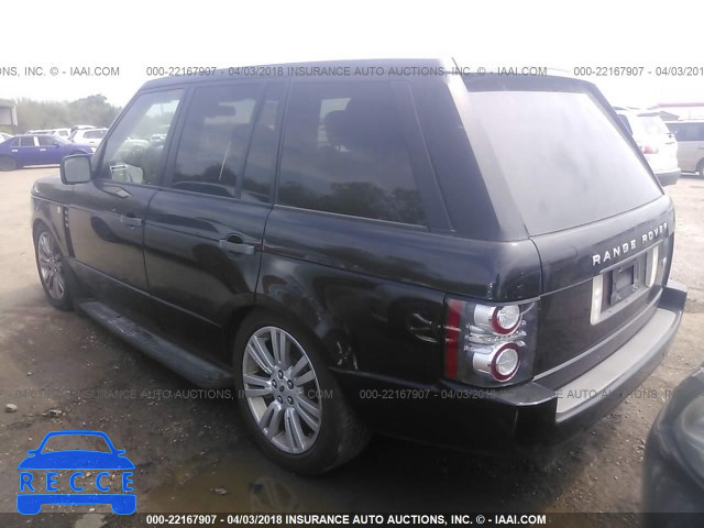 2011 LAND ROVER RANGE ROVER HSE LUXURY SALMF1D4XBA332178 image 2