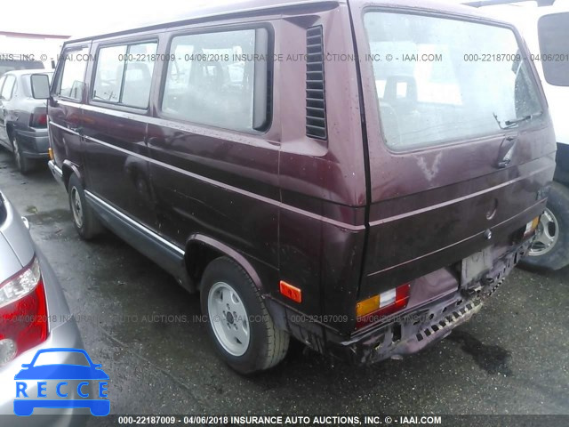 1990 VOLKSWAGEN VANAGON BUS WV2YB0251LH057062 зображення 2