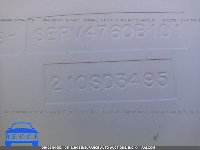 2001 SEA RAY BOAT SERV4760B101 зображення 8
