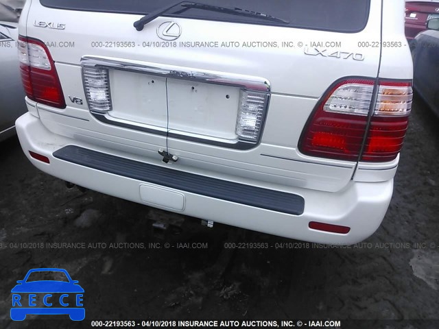 2004 LEXUS LX 470 JTJHT00W843542169 зображення 5