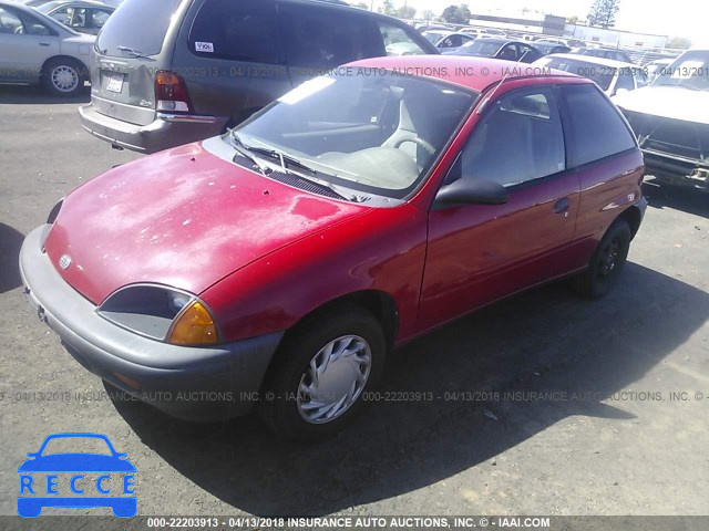 1996 GEO METRO LSI 2C1MR2269T6789861 Bild 1