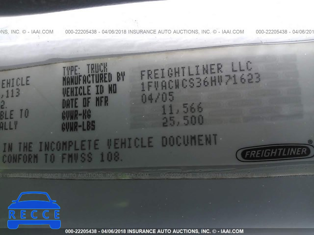 2006 FREIGHTLINER M2 106 MEDIUM DUTY 1FVACWCS36HV71623 image 9