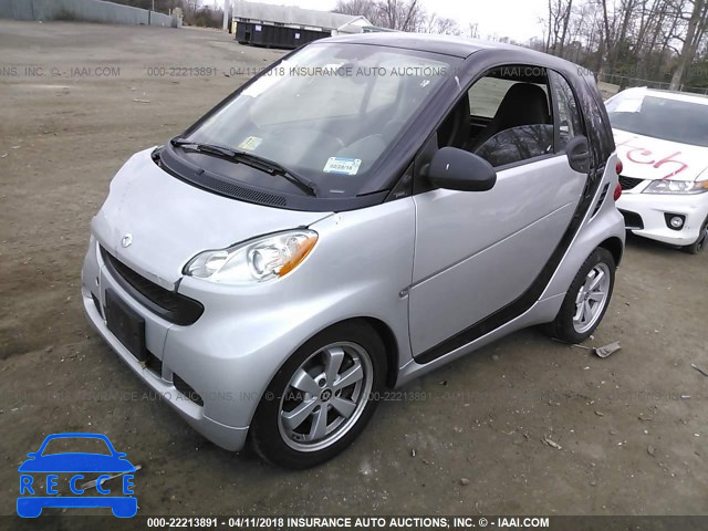 2012 SMART FORTWO PURE/PASSION WMEEJ3BA1CK568018 зображення 1