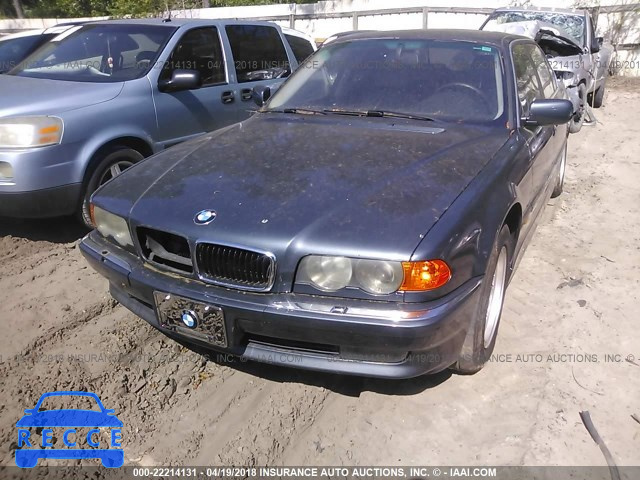 1999 BMW 740 IL WBAGH8333XDP05483 зображення 1
