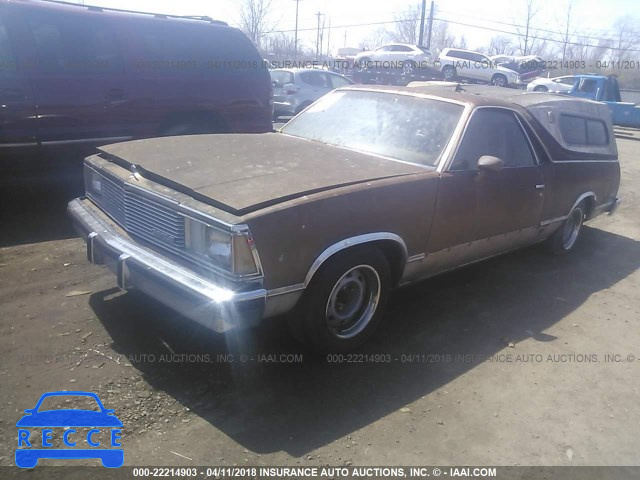 1981 CHEVROLET EL CAMINO 1GCCW80H3BR449784 Bild 1