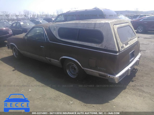 1981 CHEVROLET EL CAMINO 1GCCW80H3BR449784 зображення 2