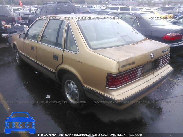 1986 CHRYSLER LEBARON GTS 1C3BH48D0GN211944 image 2