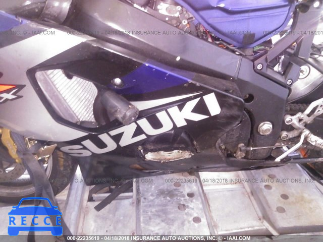 2005 SUZUKI GSX-R750 K JS1GR7JA952102326 image 8