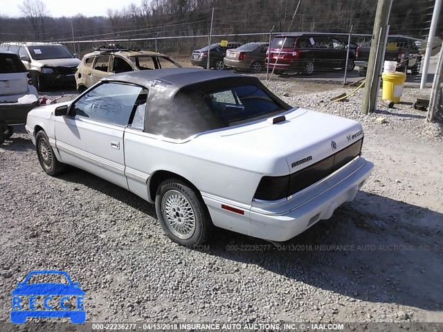 1990 CHRYSLER LEBARON 1C3XJ4534LG477424 зображення 2