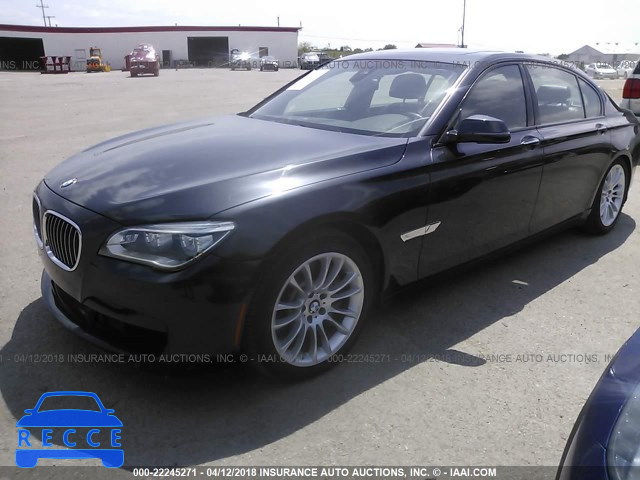 2014 BMW 750 LI WBAYE8C51ED135141 зображення 1