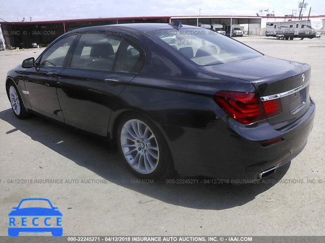 2014 BMW 750 LI WBAYE8C51ED135141 зображення 2