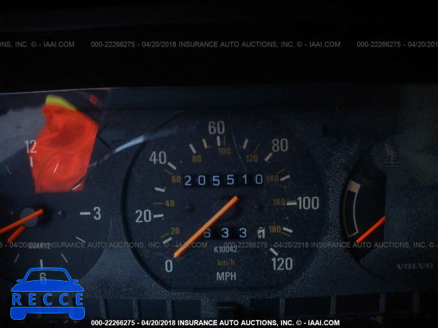 1989 VOLVO 244 DL/GL YV1AX8844K1376200 зображення 6