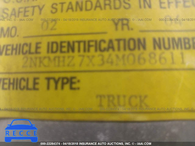 2004 KENWORTH CONSTRUCTIONON T300 2NKMHZ7X34M068611 image 9