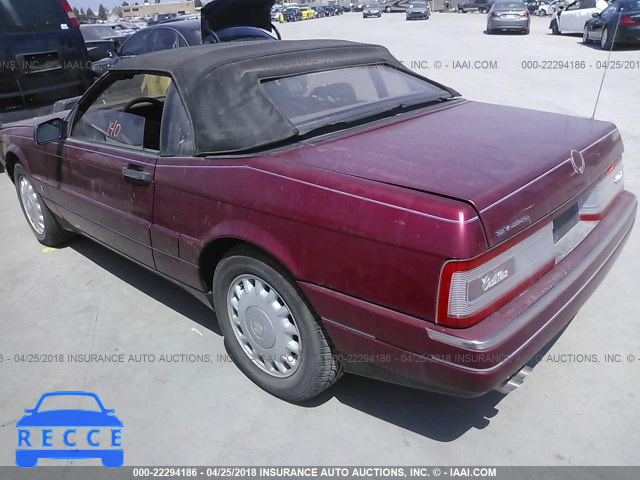 1993 CADILLAC ALLANTE 1G6VS3396PU127756 Bild 2