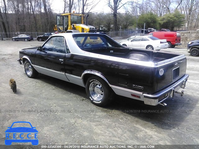 1986 CHEVROLET EL CAMINO 3GCCW80H4GS918921 image 2