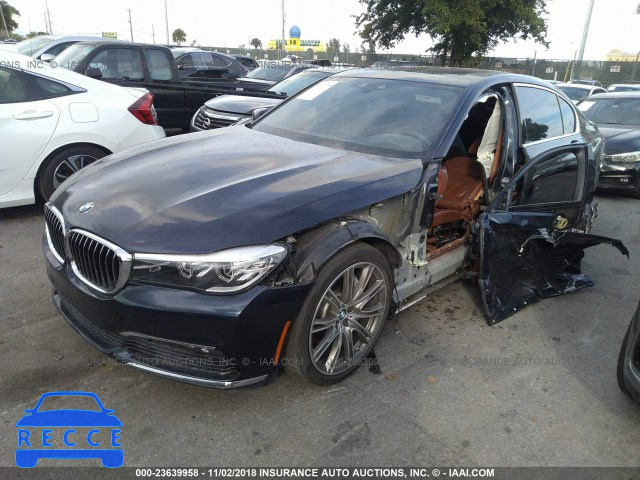 2016 BMW 740 I WBA7E2C54GG739065 Bild 1