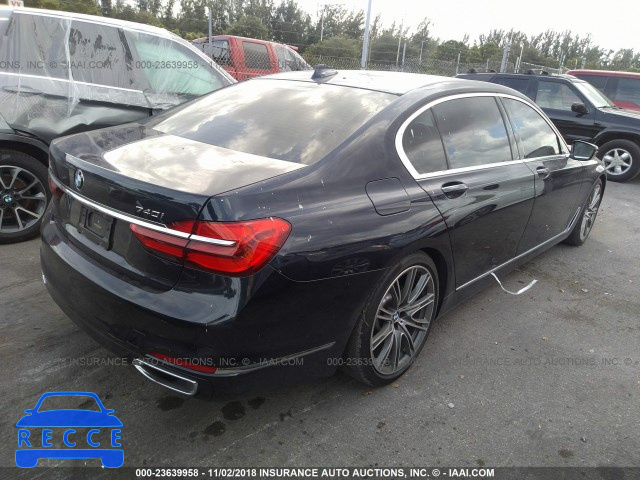 2016 BMW 740 I WBA7E2C54GG739065 зображення 3