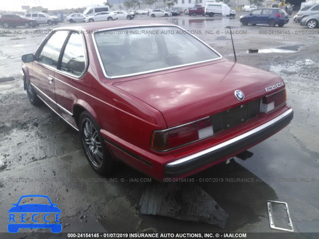 1988 BMW 635 CSI AUTOMATICATIC WBAEC8412J3266938 image 2