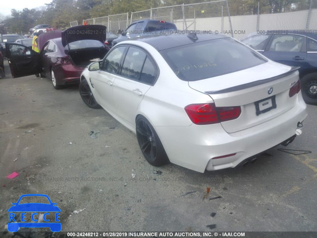 2015 BMW M3 WBS3C9C54FP804990 image 2