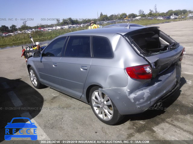 2013 AUDI A3 PREMIUM WAUBEAFM4DA001000 image 2