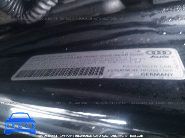 2008 AUDI S8 QUATTRO WAUPN94E38N001102 image 8