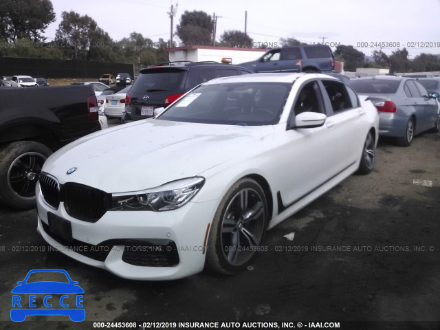 2016 BMW 740 I WBA7E2C58GG738971 image 1