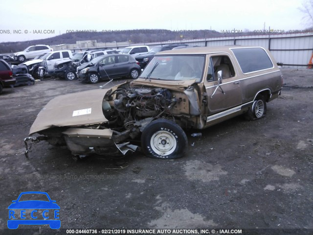 1986 DODGE RAMCHARGER AD-100 3B4GD12T3GM608924 зображення 1