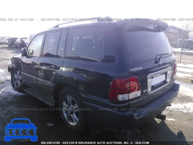 2007 LEXUS LX 470 JTJHT00W474024901 image 2