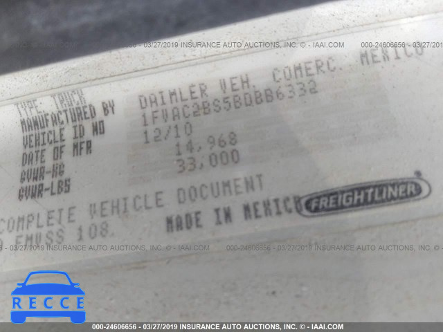2011 FREIGHTLINER M2 106 HEAVY DUTY 1FVAC2BS5BDBB6332 image 8