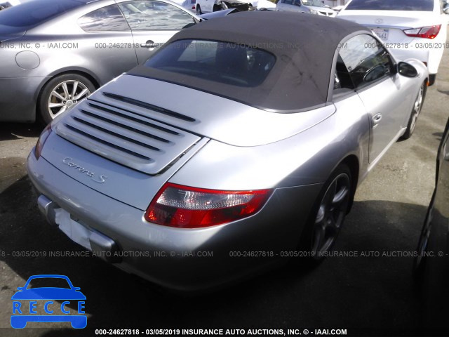 2006 PORSCHE 911 CARRERA S CABRIOLET WP0CB29996S769341 зображення 3