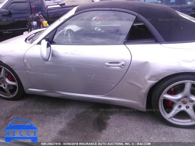 2006 PORSCHE 911 CARRERA S CABRIOLET WP0CB29996S769341 зображення 5