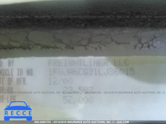 2001 FREIGHTLINER COLUMBIA COLUMBIA 1FUJA6CG31LJ36015 image 8