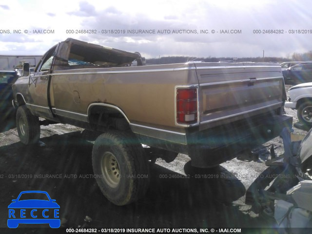 1985 DODGE W-SERIES W100/W150 1B7HW14T2FS546291 зображення 2