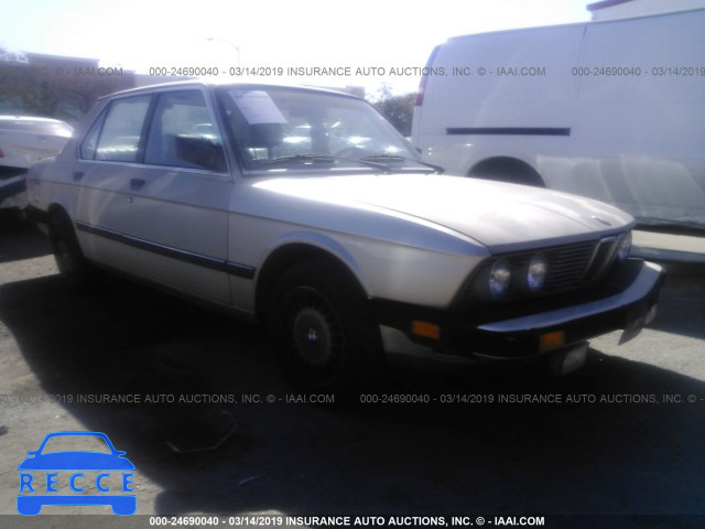 1986 BMW 535 I AUTOMATICATIC WBADC8408G0668444 image 0